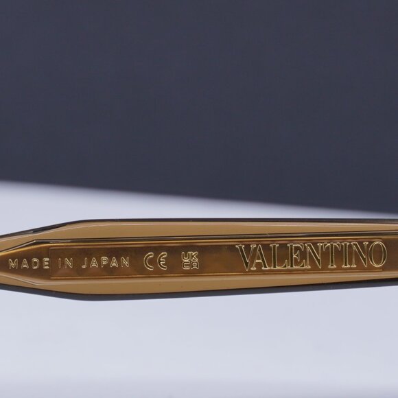 Valentino V-ESSENTIAL-IV VLX-132D AF Round Eyeglasses 46mm - Transparent Brown - Picture 9 of 11